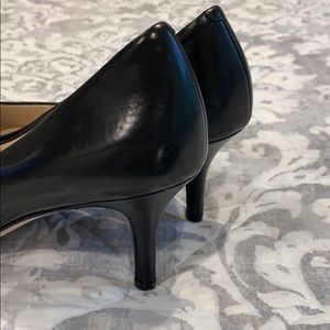 cole haan suede heels